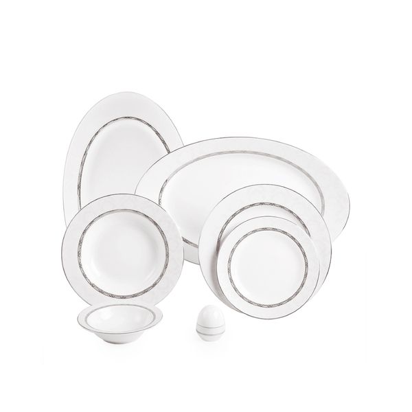 سرویس 102 پارچه چینی زرین ایران مدل ایتالیا اف هدیه درجه عالی