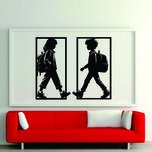 استیکر مدل انیمه A02 مجموعه دوعددی