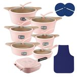 سرویس پخت و پز 19 پارچه ام جی اس مدل کره ای C