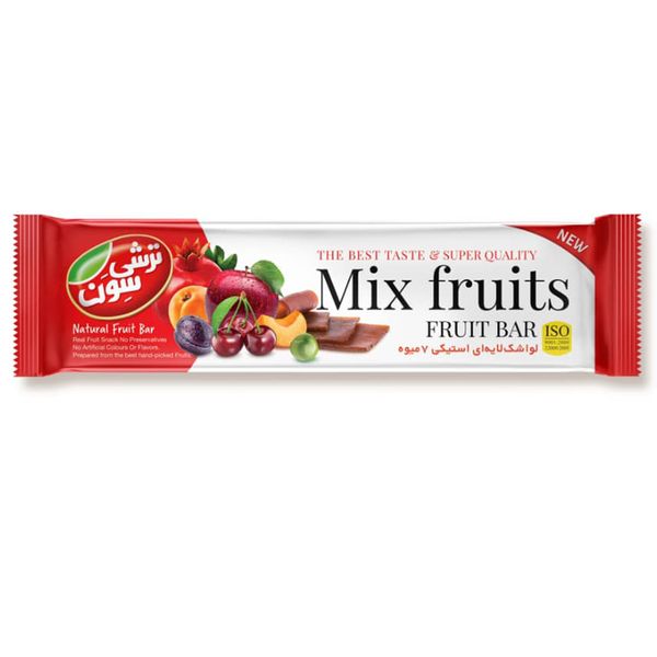لواشک مخلوط هفت میوه استیکی  - 40 گرم بسته 36عددی