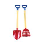 ست اسباب بازی ابزار زرین تویز مدل بیل و شن کش