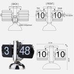 ساعت ورقه‌ای مکانیکی رومیزی FLIP CLOCK