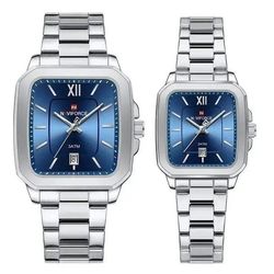 ست ساعت مچی عقربه‌ای زنانه و مردانه نیوی فورس مدل NF9239SBES