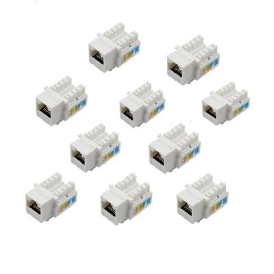 کیستون شبکه  Cat5 UTP  مدل D15K بسته 10 عددی