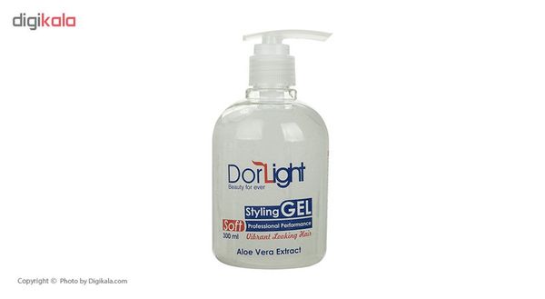 ژل مو سر دور لایت مدل Soft مقدار 300 گرم