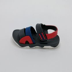 صندل پسرانه مدل ساده رنگ طوسی