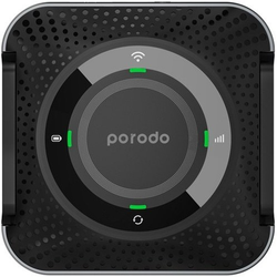 مودم پرودو قابل حمل CPE MiFi 3G/4G روتر بی سیم 4000mAh - مشکی