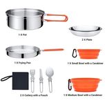 ظروف سفری کینگ کمپ مدل Adventure 1 کد KA2007 مجموعه 12 عددی