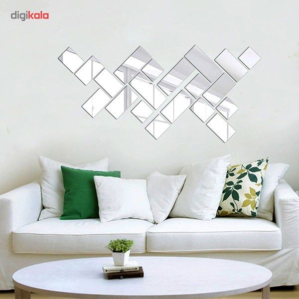 آینه پلکسی گلس دکو وسنا مدل P2018 بیست تکه