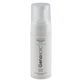 فوم شستشوی صورت ژنوبایوتیک مدل CLEAN GEN مناسب پوست خشک و حساس حجم 150 میلی لیتر