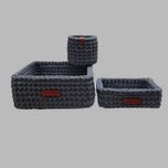 سبد قلاب بافی تریکو طرح آسمان  کد 1 مجموعه 3 عددی