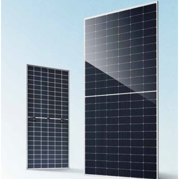 پنل خورشیدی 700 وات JA Solar مدل JAM66D46-700/LB | شیشه دوجداره، سلول Mono Half-Cell با راندمان 22.5٪