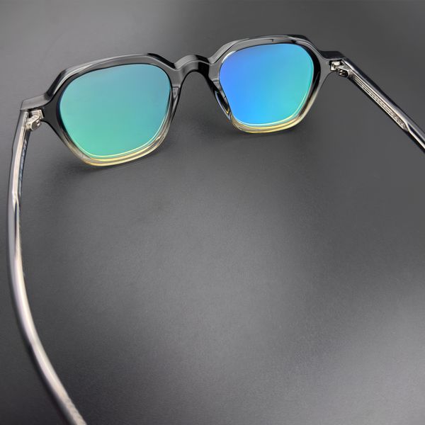 فریم عینک طبی مربعی آلبرت وگ مدل S31103-C4-1 Acetate مناسب برای صورت گرد و بیضی