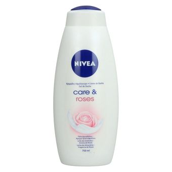شامپو بدن نیوآ مدل Care &amp; rose حجم 750 میلی لیتر