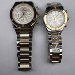 ست ساعت مچی عقربهای کوارتز زنانه و مردانه سوئیس آرت مدل ANT107-108SG1500