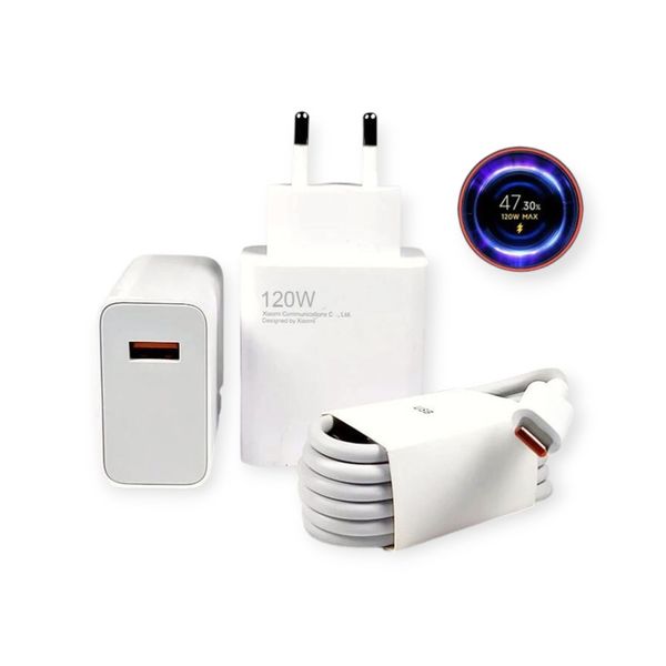 شارژر دیواری 120 وات به همراه کابل USB-C