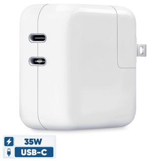 شارژر دیواری 35 وات اپل مدل Dual USB-C Port اصلی