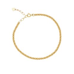 پابند طلا 18 عیار زنانه گالری طلا مریم اکرمی مدل البرناردو پیوسته