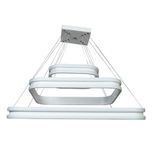 لوستر آویز مدرن شاهان مدل SET.SQUARE.3LINE
