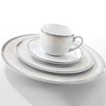 سرویس غذاخوری 102 پارچه چینی زرین ایران مدل ایتالیا اف ریوا درجه عالی