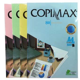 کاغذ رنگی A4 کپی مکس کد C50 بسته 500عددی