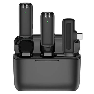 ست میکروفن بی سیم مدل J13 Lavalier Triple