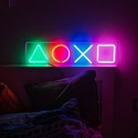 چراغ نئونی دیواری طرح آیکون دسته پلی استیشن*245
