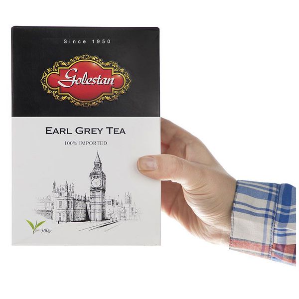 چای سیاه ارل گری گلستان 500 گرم