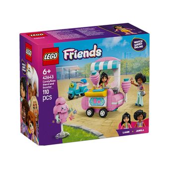لگو سری Friends مدل Cotton Candy Stand and Scooter کد 42643