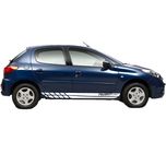 برچسب بدنه خودرو طرح PEUGEOT SPORT کد P10 بسته 2 عددی