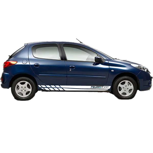 برچسب بدنه خودرو طرح PEUGEOT SPORT کد P10 بسته 2 عددی