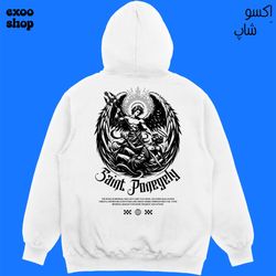 هودی سفید SAINT PONEYELY