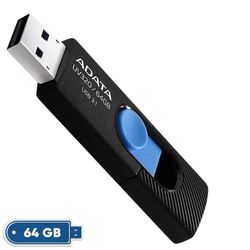 فلش ای دیتا مدل UV320 ظرفیت 64 گیگابایت USB3.0 با گارانتی شرکتی
