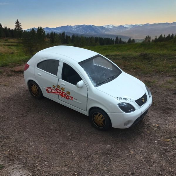 ماکت ماشین مدل تیبا مسابقه ای