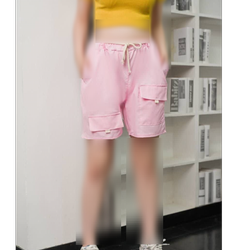 شلوارک لش جیبدار