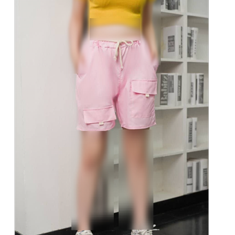 شلوارک لش جیبدار