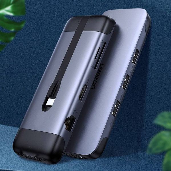 هاب 9 پورت USB-C یوگرین مدل 70409 (گارانتی 24ماهه آونگ)
