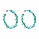 گوشواره حلقه ای زنانه مدل MDSS-CH3967