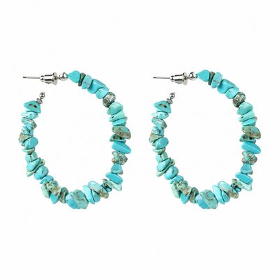 گوشواره حلقه ای زنانه مدل MDSS-CH3967