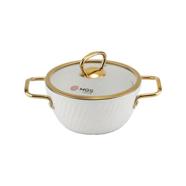 سرویس قابلمه و تابه گرانیت 16 پارچه ام جی اس مدل ماینز