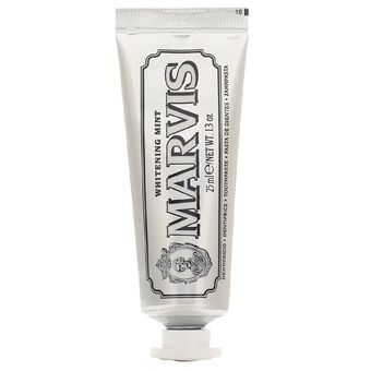 خمیر دندان مارویس مدل Smokers Whitening Mint حجم 25 میلی لیتر