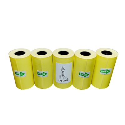 لیبل حرارتی زرد پایتخت رول مدل LA3Y بسته 5 عددی