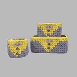 سبد وسایل کودک مدل سارینا کد 11 مجموعه 3 عددی