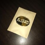 برچسب پشت آینه خودرو مهدیار طرح LOVE کد SL101 بسته دو عددی