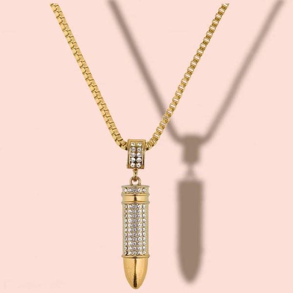 گردنبند مردانه طرح فشنگ کد rkkk