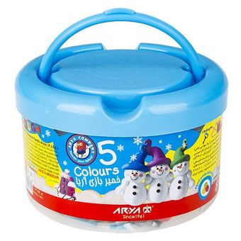 خمیربازی 5 رنگ آریا