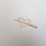 گیره مو زنانه مدل قلب و بی نهایت بسته 2 عددی