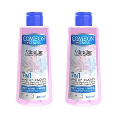 آب پاک کننده آرایش صورت کامان مدل COMBINATION حجم 400 میلی لیتر مجموعه 2 عددی*509