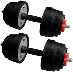 دمبل مدل A2 وزن 10 کیلوگرم بسته 2 عددی