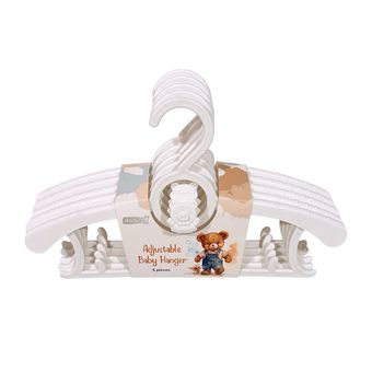 چوب لباسی قابل تنظیم نوزاد dodie مجموعه 5 عددی